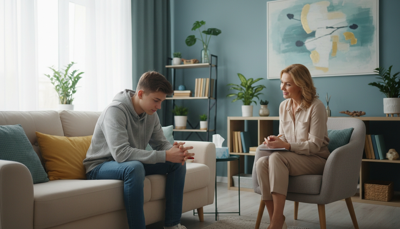 Ośrodek młodzieży uzależnionej od telefonu